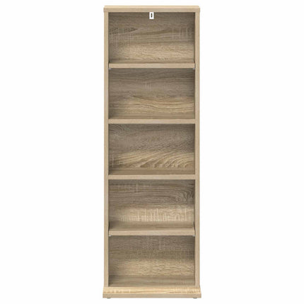 CD Skab Sonoma-eg 33 x 23,5 x 97,5 cm Konstrueret træ