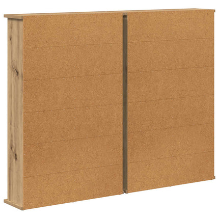 CD Skab 2 stk. Artisan-eg 60 x 17 x 92 cm Konstrueret træ