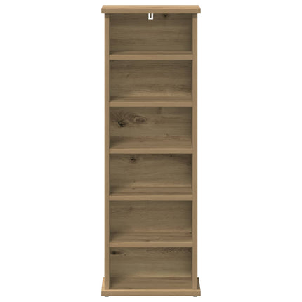 CD Skab Artisan-eg 60 x 17 x 92 cm Konstrueret træ