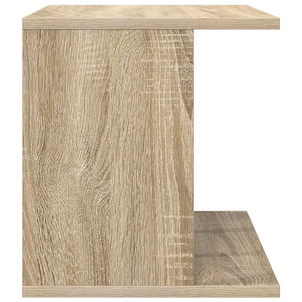 Opbevaring af vinylplader Sonoma-eg 42 x 33 x 36 cm