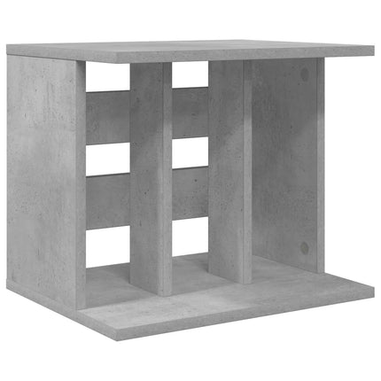 Opbevaring af vinylplader Betongrå 42 x 33 x 36 cm