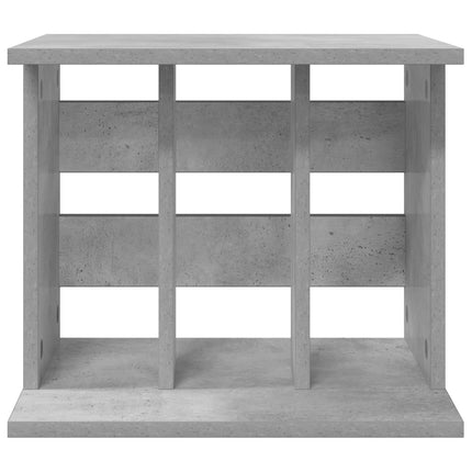 Opbevaring af vinylplader Betongrå 42 x 33 x 36 cm