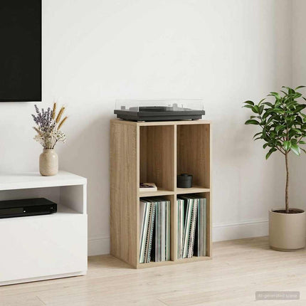 Pladeskab Sonoma-eg 44,5 x 36,5 x 74,5 cm Konstrueret træ