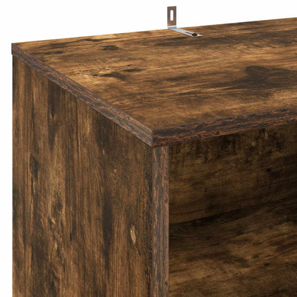 Pladespiller Stativ Røget eg 47 x 39,5 x 74,5 cm