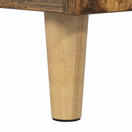 Pladespiller Stativ Røget eg 47 x 39,5 x 74,5 cm