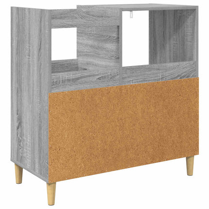 Pladespillerstand Grå Sonoma 82 x 39,5 x 82,5 cm