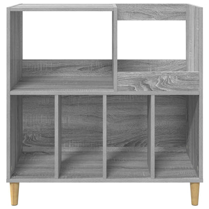 Pladespillerstand Grå Sonoma 82 x 39,5 x 82,5 cm