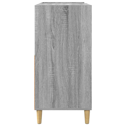 Pladespillerstand Grå Sonoma 82 x 39,5 x 82,5 cm