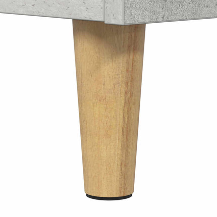 Pladespillerstand Betongrå 71 x 39,5 x 83 cm Konstrueret træ