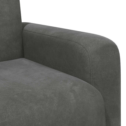 Lænestol Mørkegrå Velour (V)