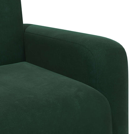 Lænestol Mørkegrøn Velour (V)