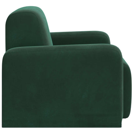 Lænestol Mørkegrøn Velour (V)
