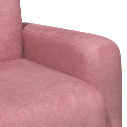 Lænestol Lyserød Velour (V)