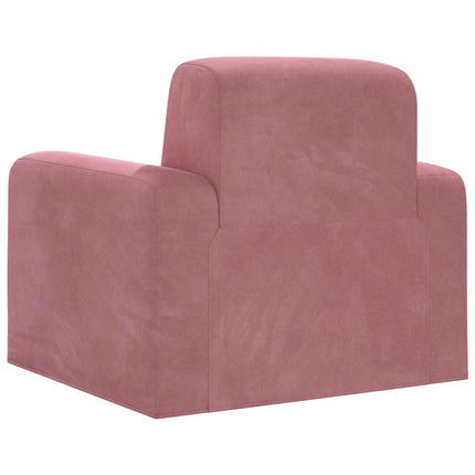 Lænestol Lyserød Velour (V)