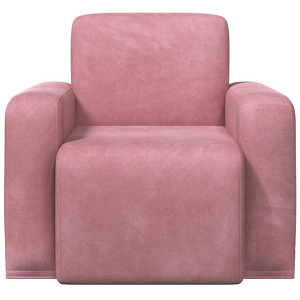 Lænestol Lyserød Velour (V)