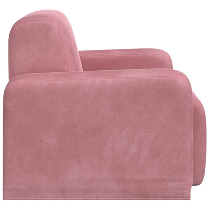 Lænestol Lyserød Velour (V)