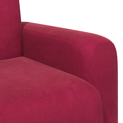 Lænestol Vinrød Velour (V)