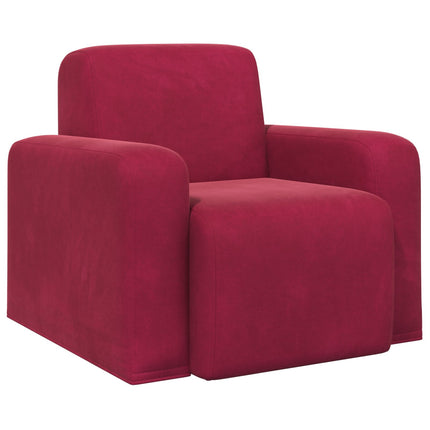 Lænestol Vinrød Velour (V)