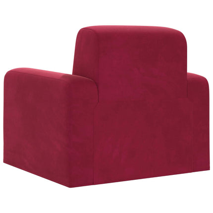 Lænestol Vinrød Velour (V)