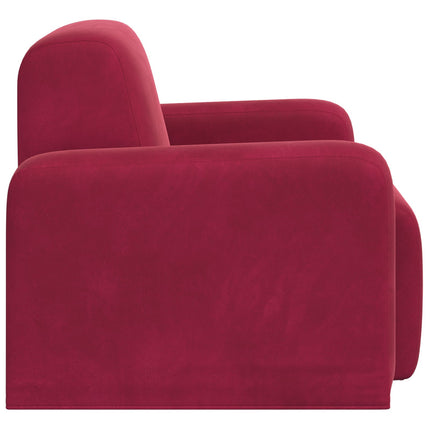 Lænestol Vinrød Velour (V)