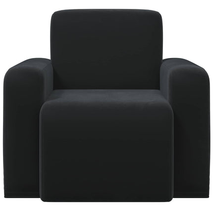 Lænestol Sort Velour (V)