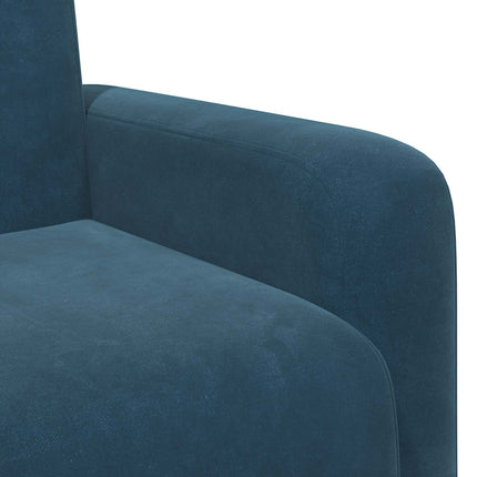 Lænestol Blå Velour (V)