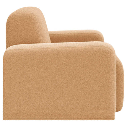 Lænestol Beige Bouclé