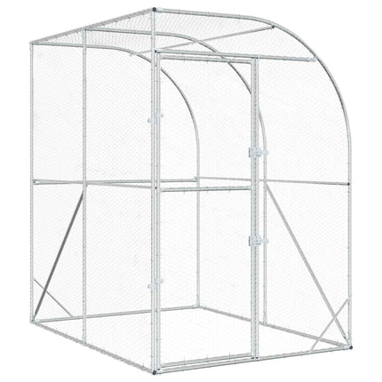 Kyllingehus Sølv 200 x 200 x 215 cm Galvaniseret stål
