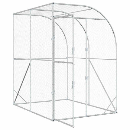 Kyllingehus Sølv 200 x 200 x 215 cm Galvaniseret stål