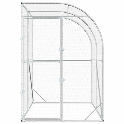Kyllingehus Sølv 200 x 200 x 215 cm Galvaniseret stål