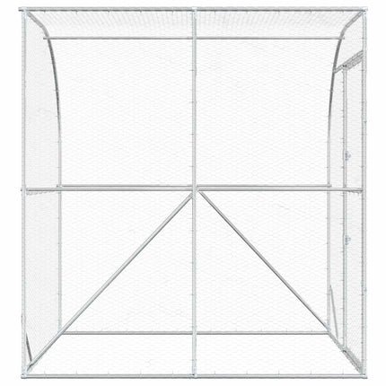 Kyllingehus Sølv 200 x 200 x 215 cm Galvaniseret stål