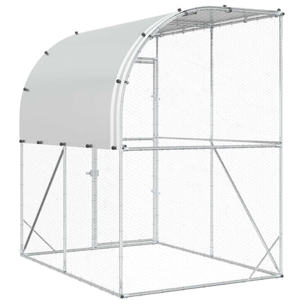 Kyllingehus Sølv 200 x 200 x 215 cm Galvaniseret stål