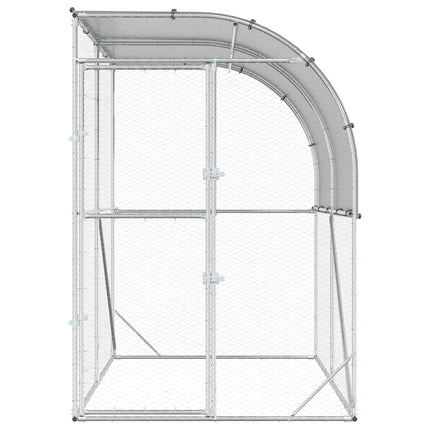 Kyllingehus Sølv 200 x 200 x 215 cm Galvaniseret stål
