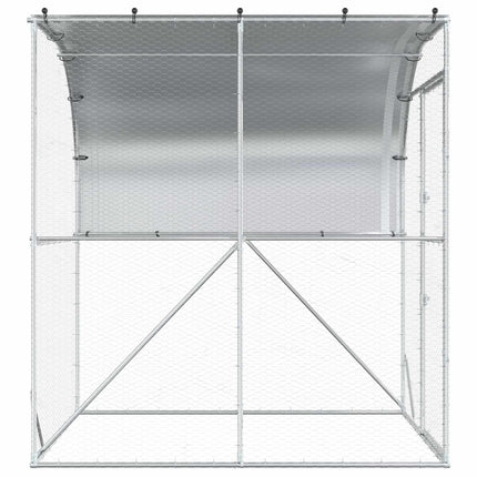 Kyllingehus Sølv 200 x 200 x 215 cm Galvaniseret stål