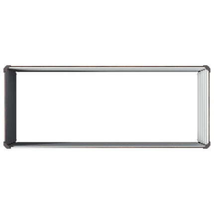 Hævet Havebed Sort 100 x 40 x 55 cm koldvalset stål
