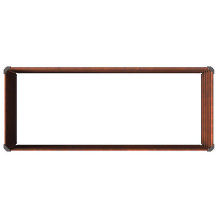 Hævet Havebed Rusten 100 x 40 x 55 cm karton