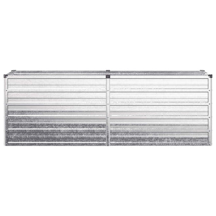 Hævet Havebed Sølv 160 x 40 x 55 cm galvaniseret