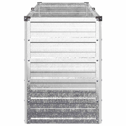 Hævet Havebed Sølv 160 x 40 x 55 cm galvaniseret
