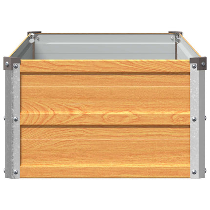Hævet Havebed Naturfarvet 100 x 40 x 24 cm koldvalset stål
