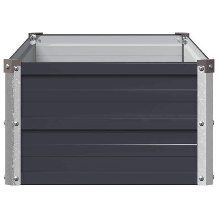 Hævet Havebed Antracit 100 x 40 x 24 cm koldvalset stål