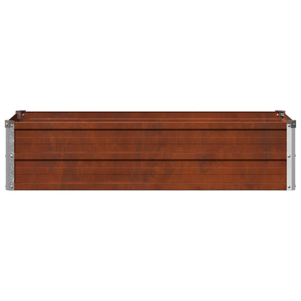 Hævet Havebed Rusten 100 x 40 x 24 cm karton