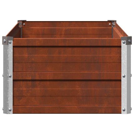 Hævet Havebed Rusten 100 x 40 x 24 cm karton