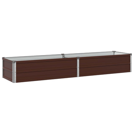Hævet Havebed Brun 160 x 40 x 24 cm koldvalset stål