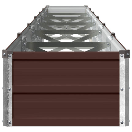 Hævet Havebed Brun 480 x 40 x 24 cm koldvalset stål