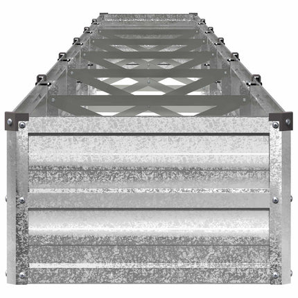 Hævet Havebed Sølv 600 x 40 x 24 cm galvaniseret