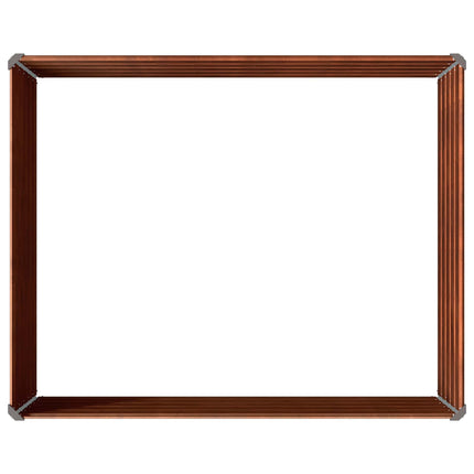 Hævet Havebed Rusten 100 x 80 x 55 cm karton