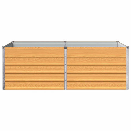 Hævet Havebed Naturfarvet 160 x 80 x 55 cm koldvalset stål