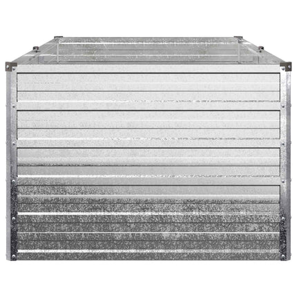 Hævet Havebed Sølv 160 x 80 x 55 cm galvaniseret