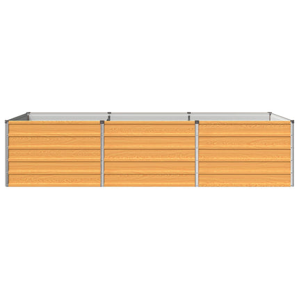 Hævet Havebed Naturfarvet 240 x 80 x 55 cm koldvalset stål