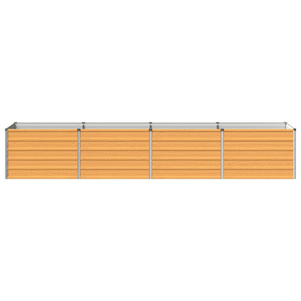 Hævet Havebed Naturfarvet 320 x 80 x 55 cm koldvalset stål